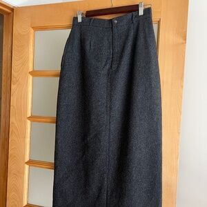 Ralph Lauren wool long skirt size 10
